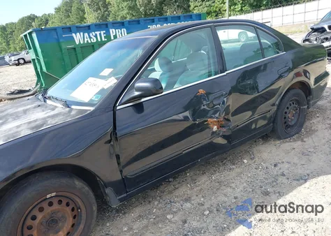 2001 Mitsubishi Galant Es from USA, damaged, VIN 4A3AA46G01E038245